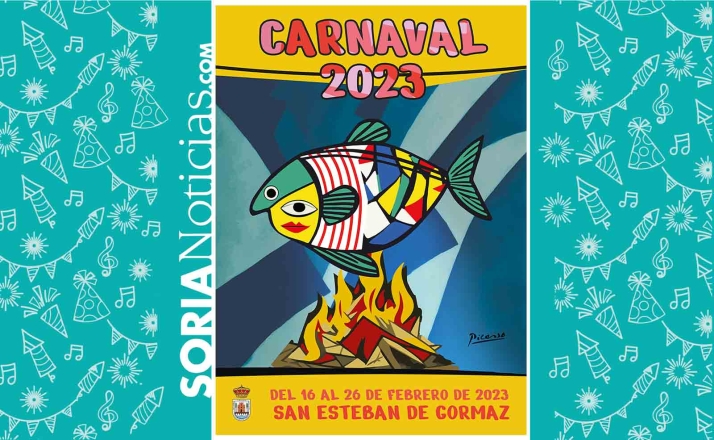 La sardina picassiana ya est&aacute; lista para el carnaval de San Esteban