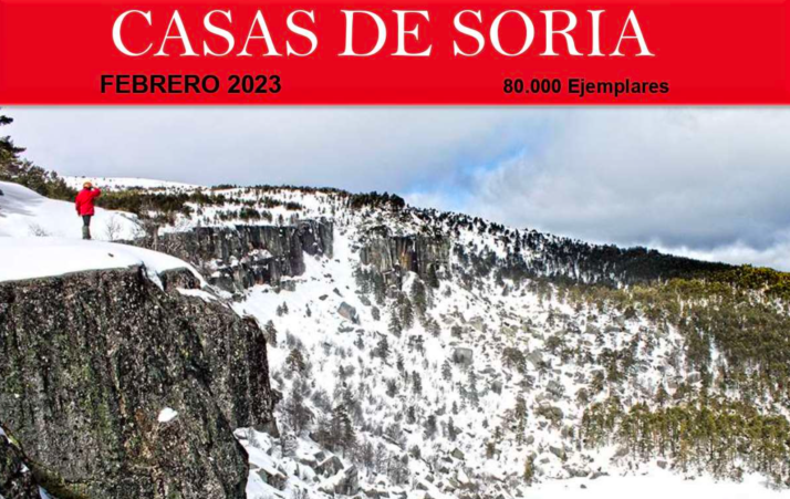Ya está disponible la revista Casas de Soria del mes de febrero