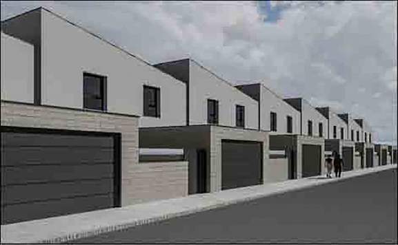 Infografía del proyecto para las futuras viviendas. /Junta