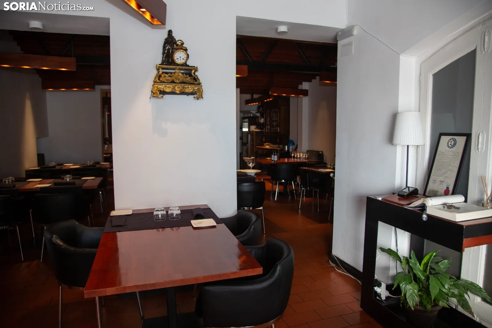 Instalaciones del Restaurante Duque en Medinaceli. /María Ferrer