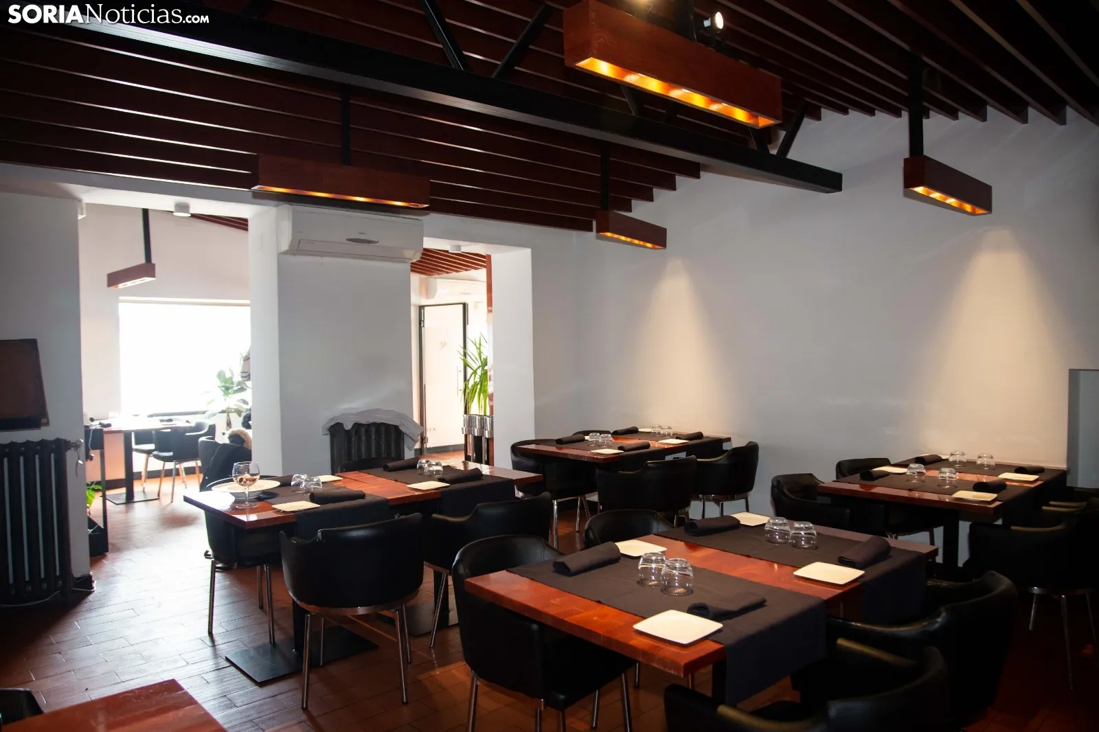 Instalaciones del Restaurante Duque en Medinaceli. /María Ferrer