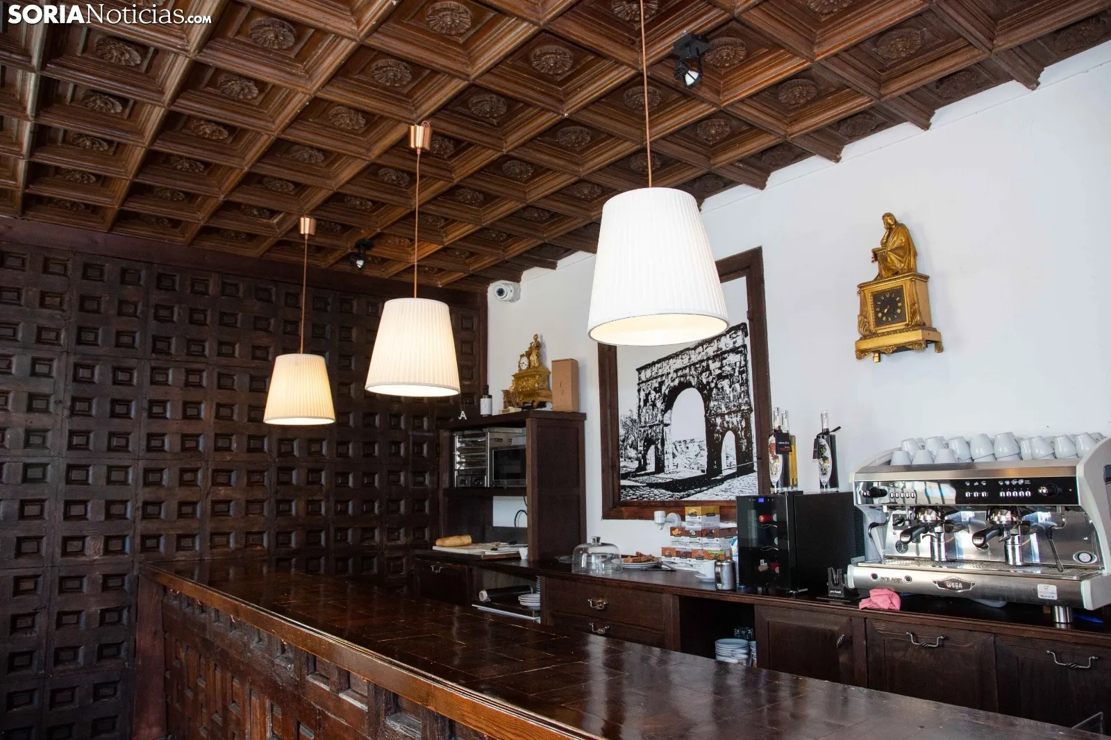 Instalaciones del Restaurante Duque en Medinaceli. /María Ferrer