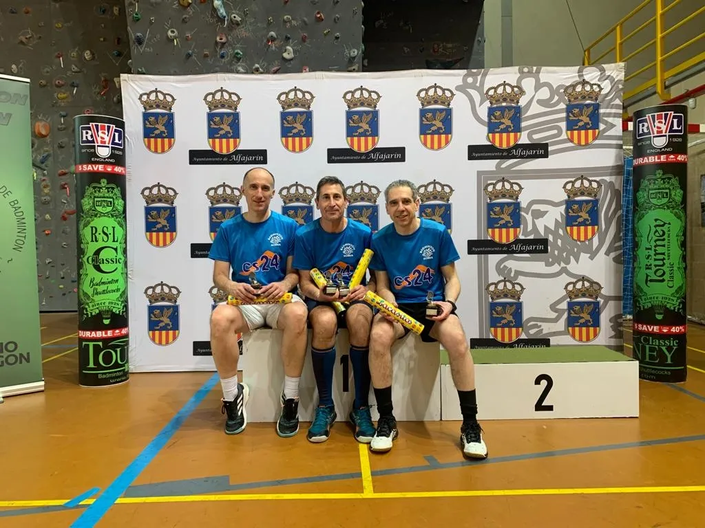 Los séniors del CSB en Alfajarín (Zaragoza) este fin de semana. /CBS