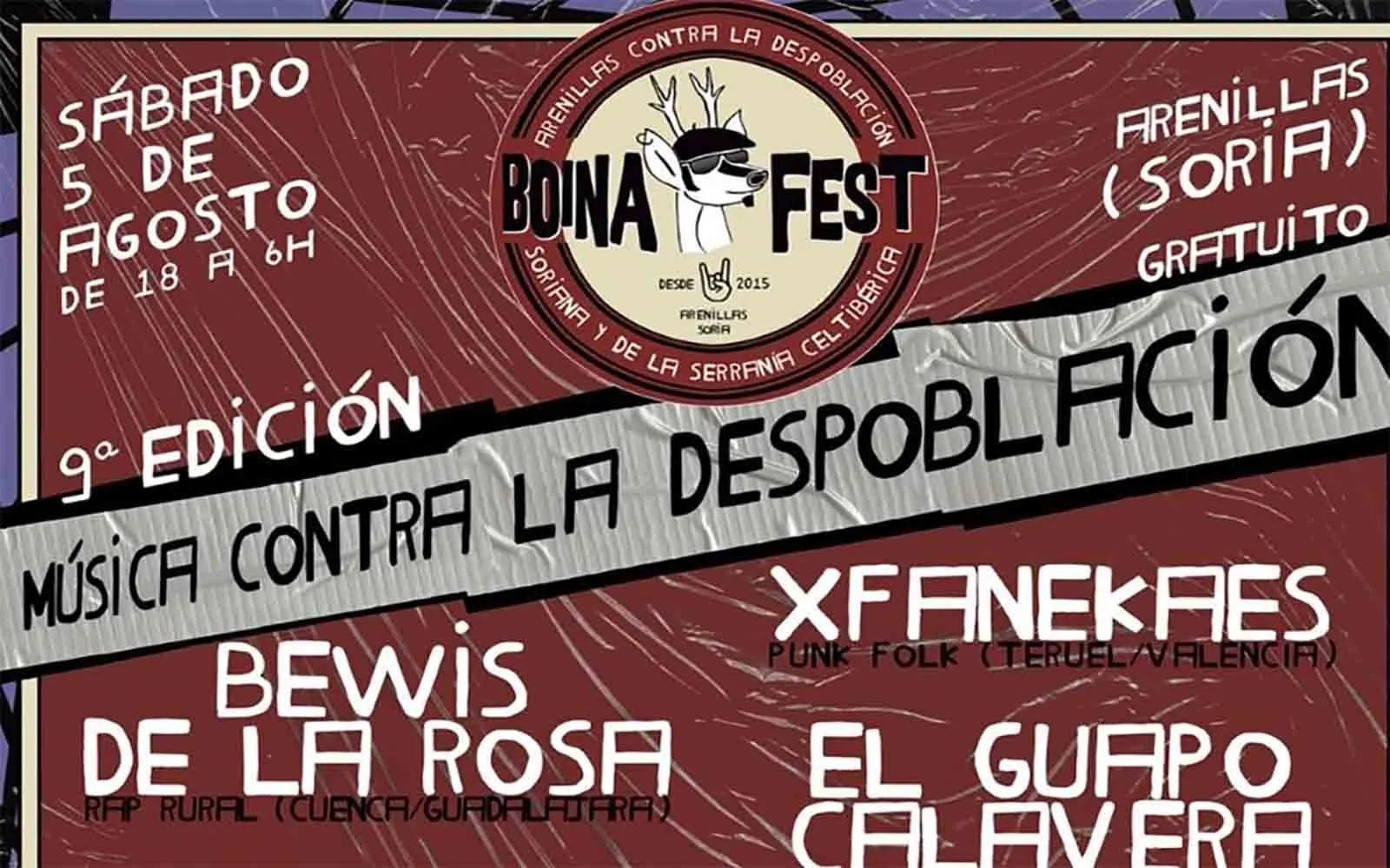 El Guapo Calavera representará a Soria en el Boina Fest 2023