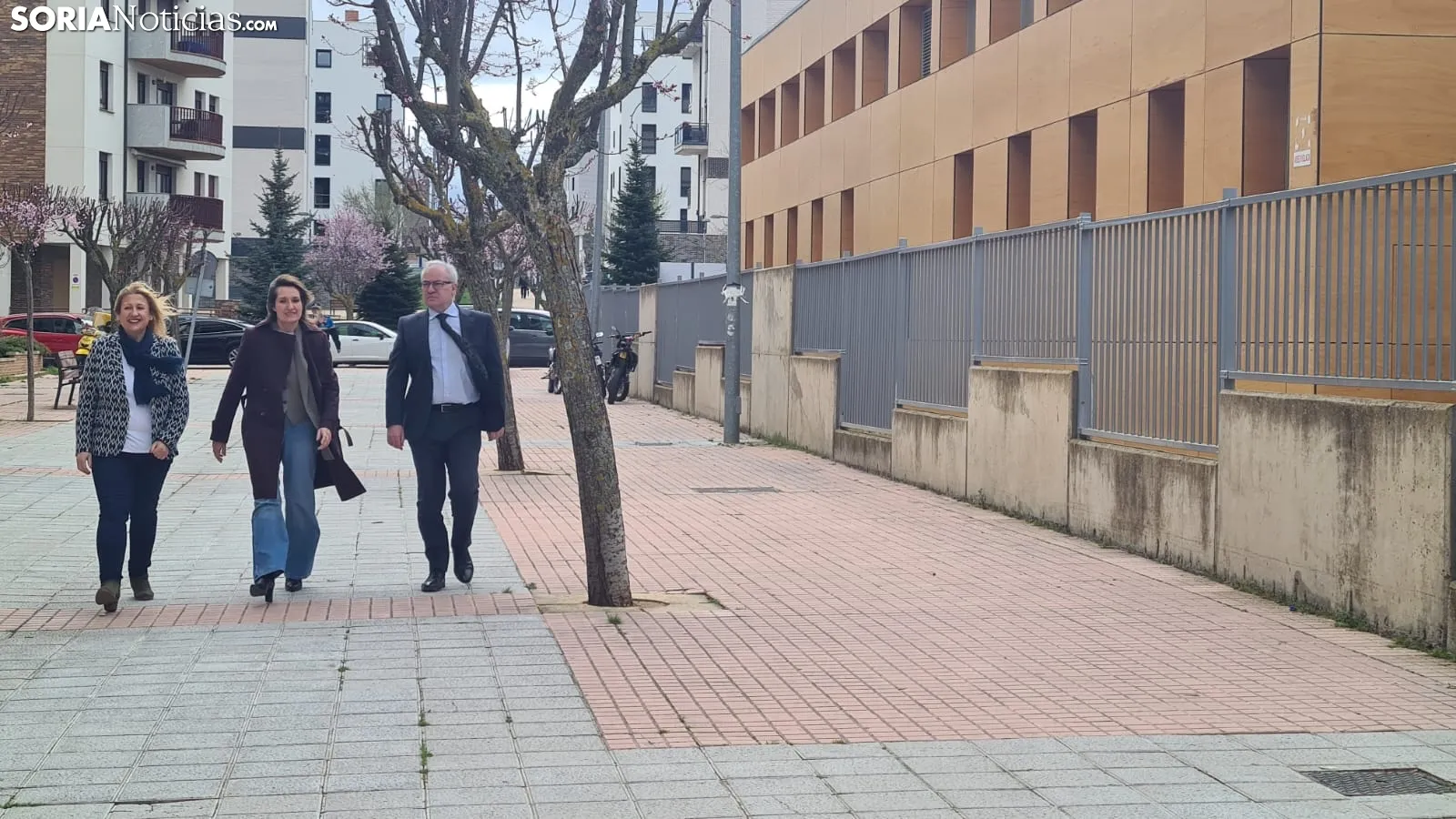 Visita de Rocío Lucas al CFIP Pico Frentes. /SN