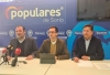 José Manuel Hernando, Tomás Cabezón y Gerardo Martínez. /SN
