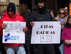 Una imagen de la concentración este sábado. /SN