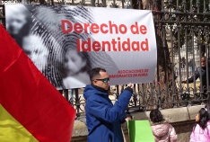 Una imagen de la concentración este sábado. /SN