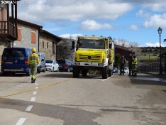Foto 50 - Incendio en media docena de inmuebles en Cabrejas del Pinar