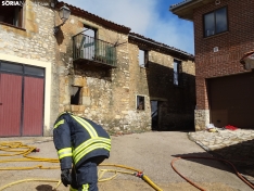 Foto 46 - Incendio en media docena de inmuebles en Cabrejas del Pinar