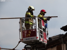 Foto 39 - Incendio en media docena de inmuebles en Cabrejas del Pinar