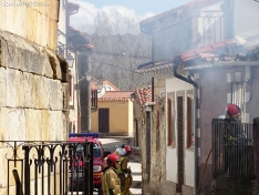Foto 35 - Incendio en media docena de inmuebles en Cabrejas del Pinar