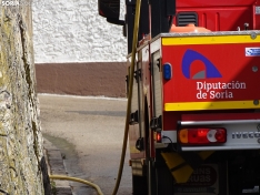 Foto 32 - Incendio en media docena de inmuebles en Cabrejas del Pinar