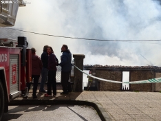 Foto 28 - Incendio en media docena de inmuebles en Cabrejas del Pinar