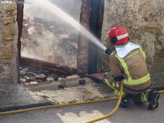 Foto 22 - Incendio en media docena de inmuebles en Cabrejas del Pinar