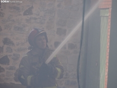 Foto 18 - Incendio en media docena de inmuebles en Cabrejas del Pinar