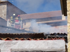 Foto 8 - Incendio en media docena de inmuebles en Cabrejas del Pinar