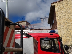 Foto 7 - Incendio en media docena de inmuebles en Cabrejas del Pinar