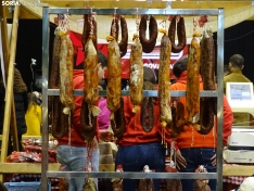 Una imagen de este domingo en el polideportivo muncipal de Covaleda. /SN