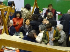 Una imagen de este domingo en el polideportivo muncipal de Covaleda. /SN