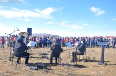Concentración en el Cerro de los Moros. /SN