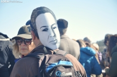 Concentración en el Cerro de los Moros. /SN