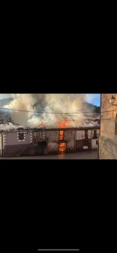 Foto 66 - Incendio en media docena de inmuebles en Cabrejas del Pinar