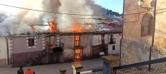 Foto 62 - Incendio en media docena de inmuebles en Cabrejas del Pinar