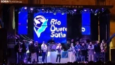 Celebración del Río Duero Soria en la Plaza Mayor. /SN