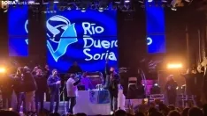 Celebración del Río Duero Soria en la Plaza Mayor. /SN