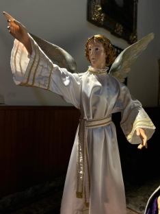 Foto 4 - Así han quedado las tallas restauradas del Cristo y del Ángel de la Oración en el Huerto