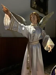 Foto 4 - As&iacute; han quedado las tallas restauradas del Cristo y del &Aacute;ngel de la Oraci&oacute;n en el Huerto