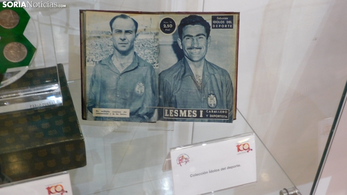 Fotos: los recuerdos de Torres, Iniesta o Del Bosque inundan Soria por el centenario de la RFCYLF