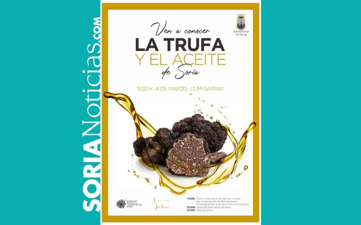 Garray acoge el sábado el maridaje entre la trufa y el aceite de oliva sorianos