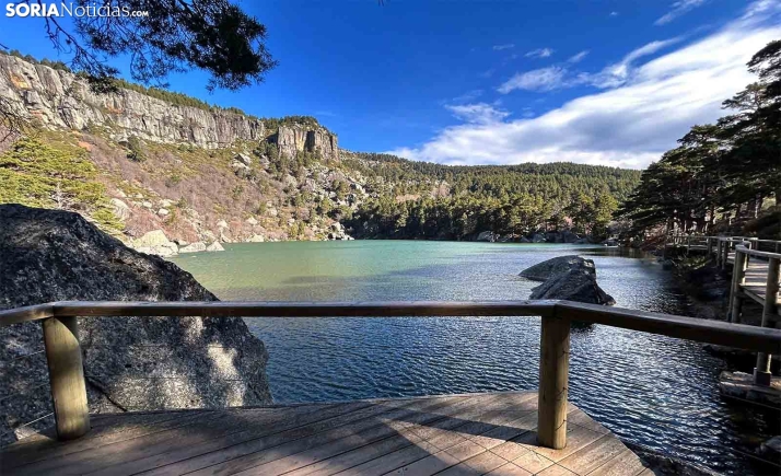 Así quedan los accesos a la Laguna Negra para este fin de semana y Semana Santa