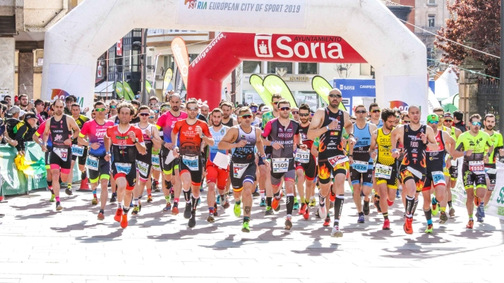 El campeonato de España de Duatlón vuelve al centro de Soria los próximos 25 y 26 de marzo