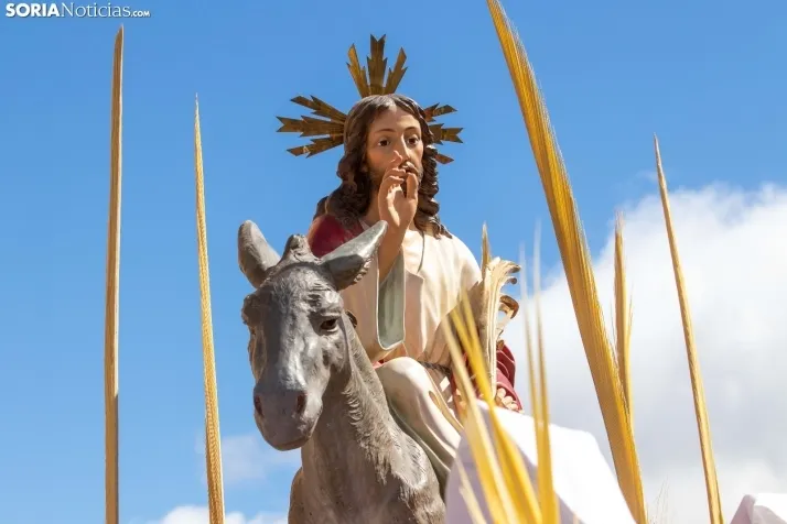 Procesión Domingo de Ramos Soria 2023. /VikSar Fotografía