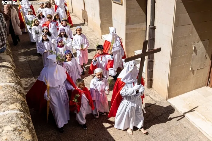 Procesión Domingo de Ramos Soria 2023. /VikSar Fotografía