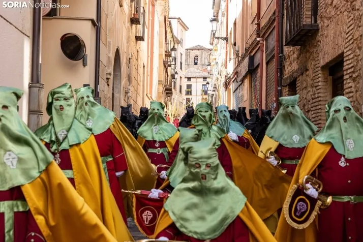 Procesión Domingo de Ramos Soria 2023. /VikSar Fotografía