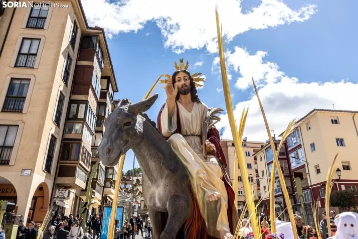 Procesión Domingo de Ramos Soria 2023. /VikSar Fotografía
