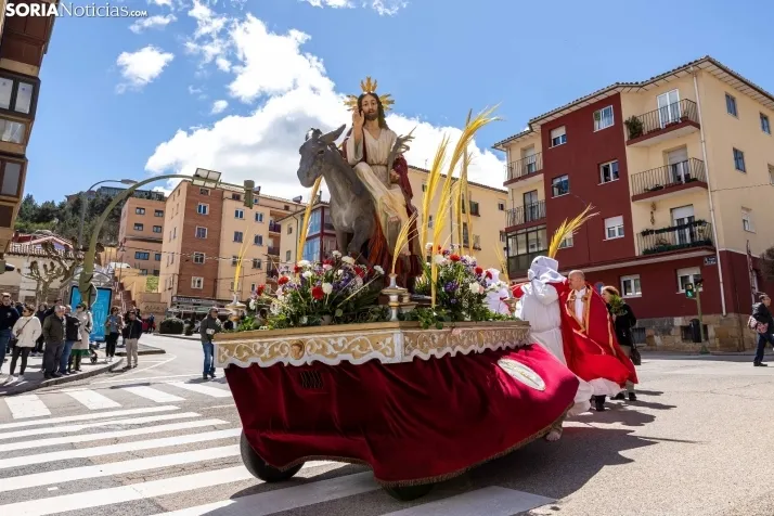 Procesión Domingo de Ramos Soria 2023. /VikSar Fotografía
