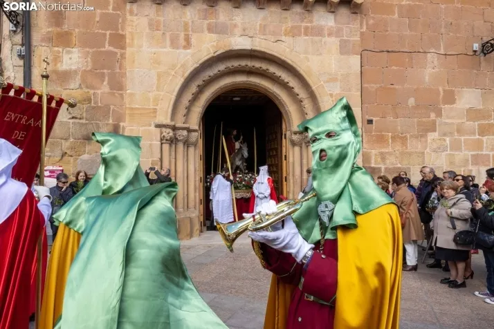 Procesión Domingo de Ramos Soria 2023. /VikSar Fotografía