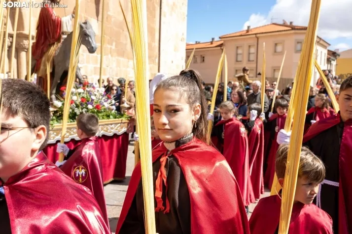 Procesión Domingo de Ramos Soria 2023. /VikSar Fotografía
