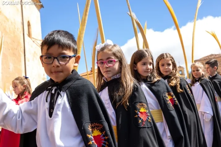 Procesión Domingo de Ramos Soria 2023. /VikSar Fotografía