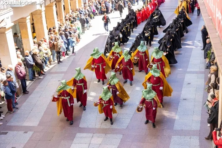 Procesión Domingo de Ramos Soria 2023. /VikSar Fotografía