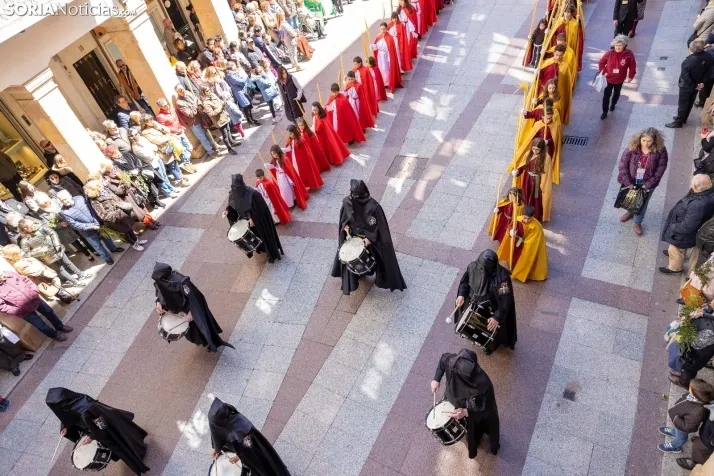 Procesión Domingo de Ramos Soria 2023. /VikSar Fotografía