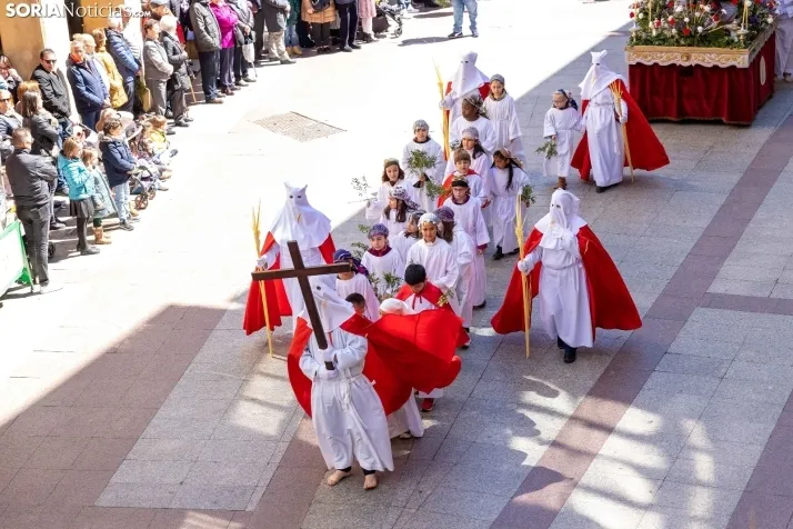 Procesión Domingo de Ramos Soria 2023. /VikSar Fotografía