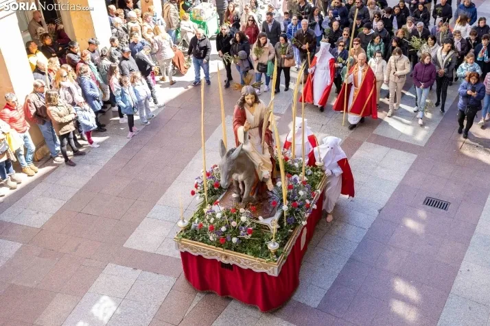 Procesión Domingo de Ramos Soria 2023. /VikSar Fotografía