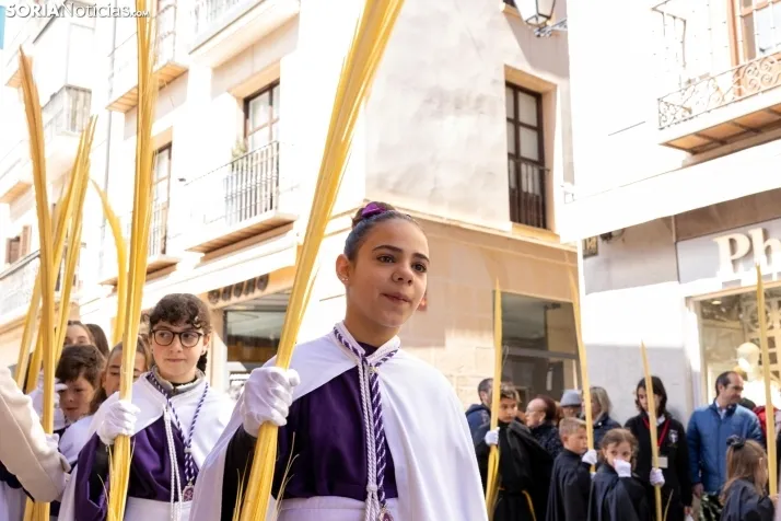 Procesión Domingo de Ramos Soria 2023. /VikSar Fotografía