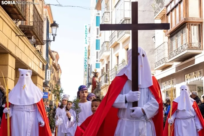 Procesión Domingo de Ramos Soria 2023. /VikSar Fotografía